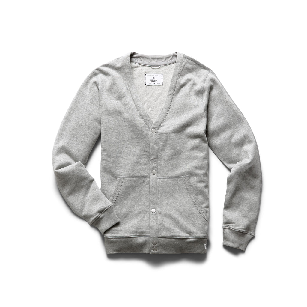 Lightweight Terry Slim Cardigan